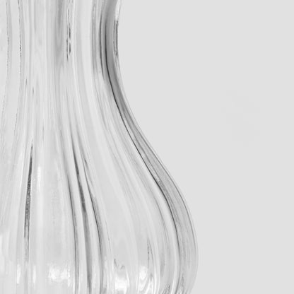 JUNNE Transparent Glass Vase 12x20.3 cm