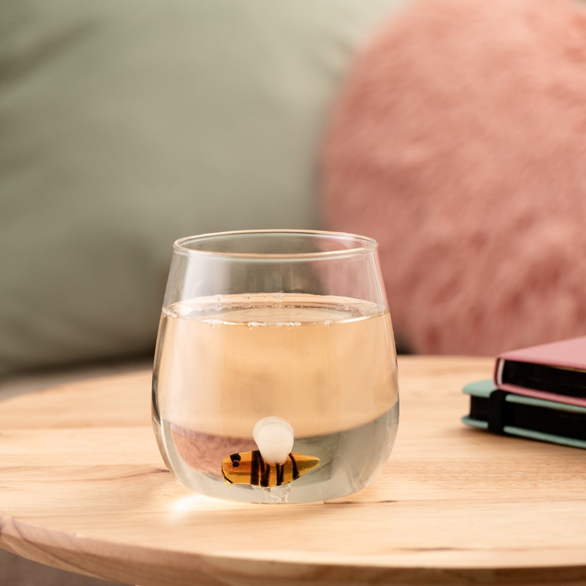 CAMPO Glass Goblet with Bee Design 0.4L