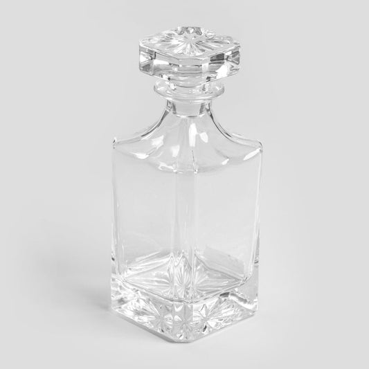 Karafka PUERTO Whisky Decanter 750ml Elegant Glass Carafe