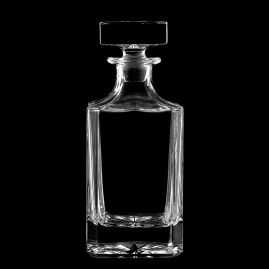 Karafka PUERTO Whisky Decanter 750ml Elegant Glass Carafe
