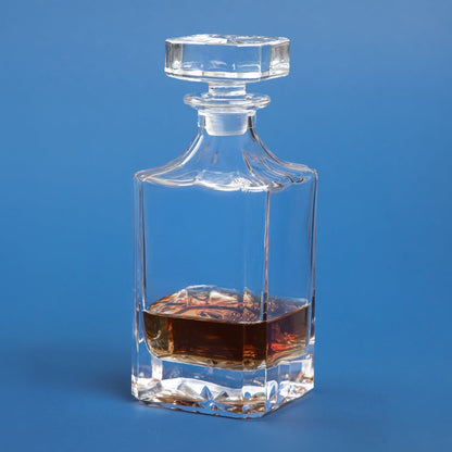 Karafka PUERTO Whisky Decanter 750ml Elegant Glass Carafe
