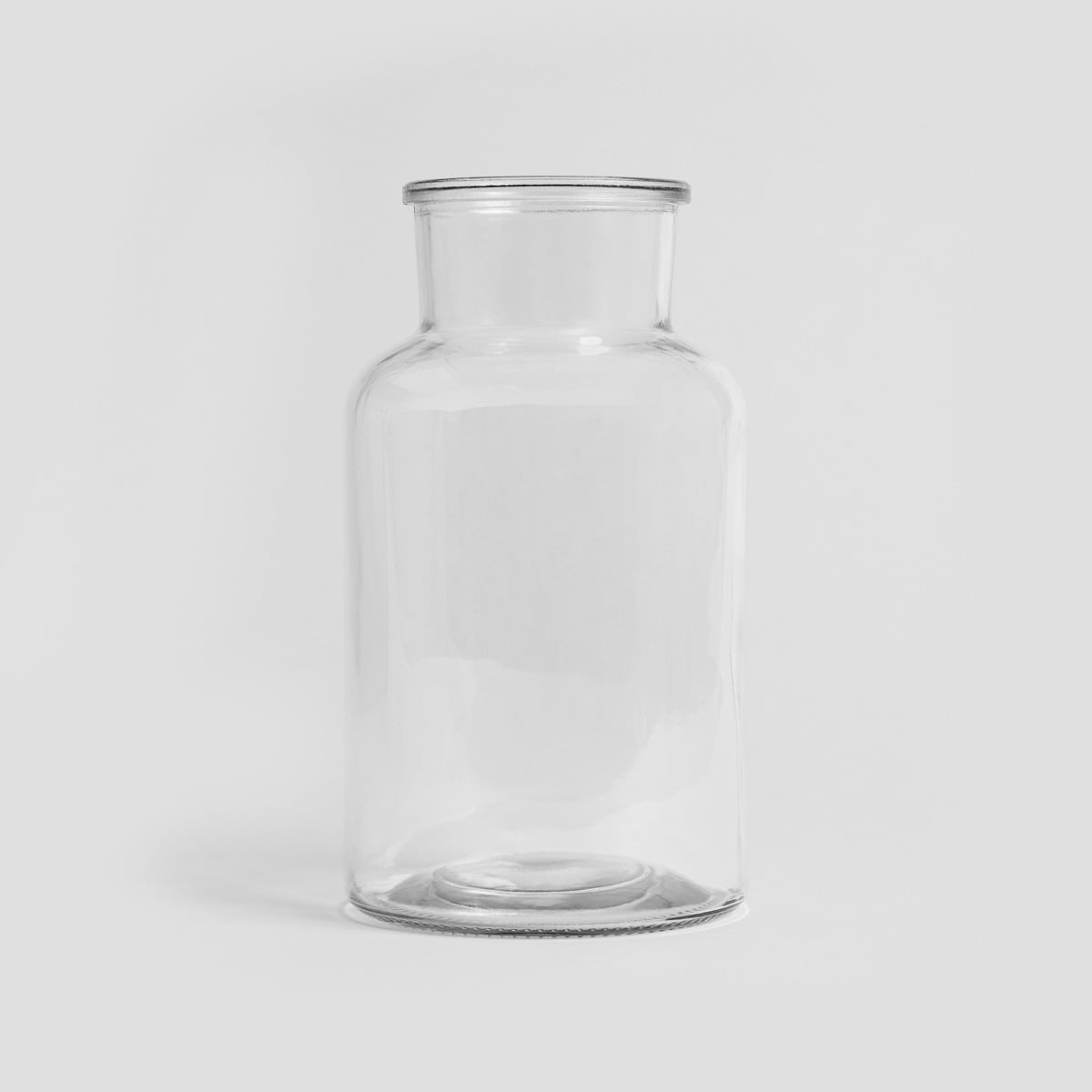 TENNO Transparent Glass Vase 15.5x26.5x15.5cm