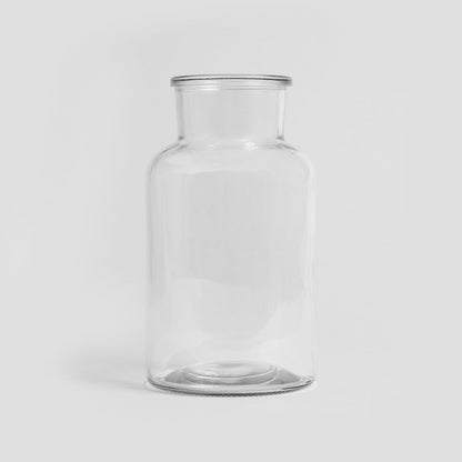 TENNO Transparent Glass Vase 15.5x26.5x15.5cm