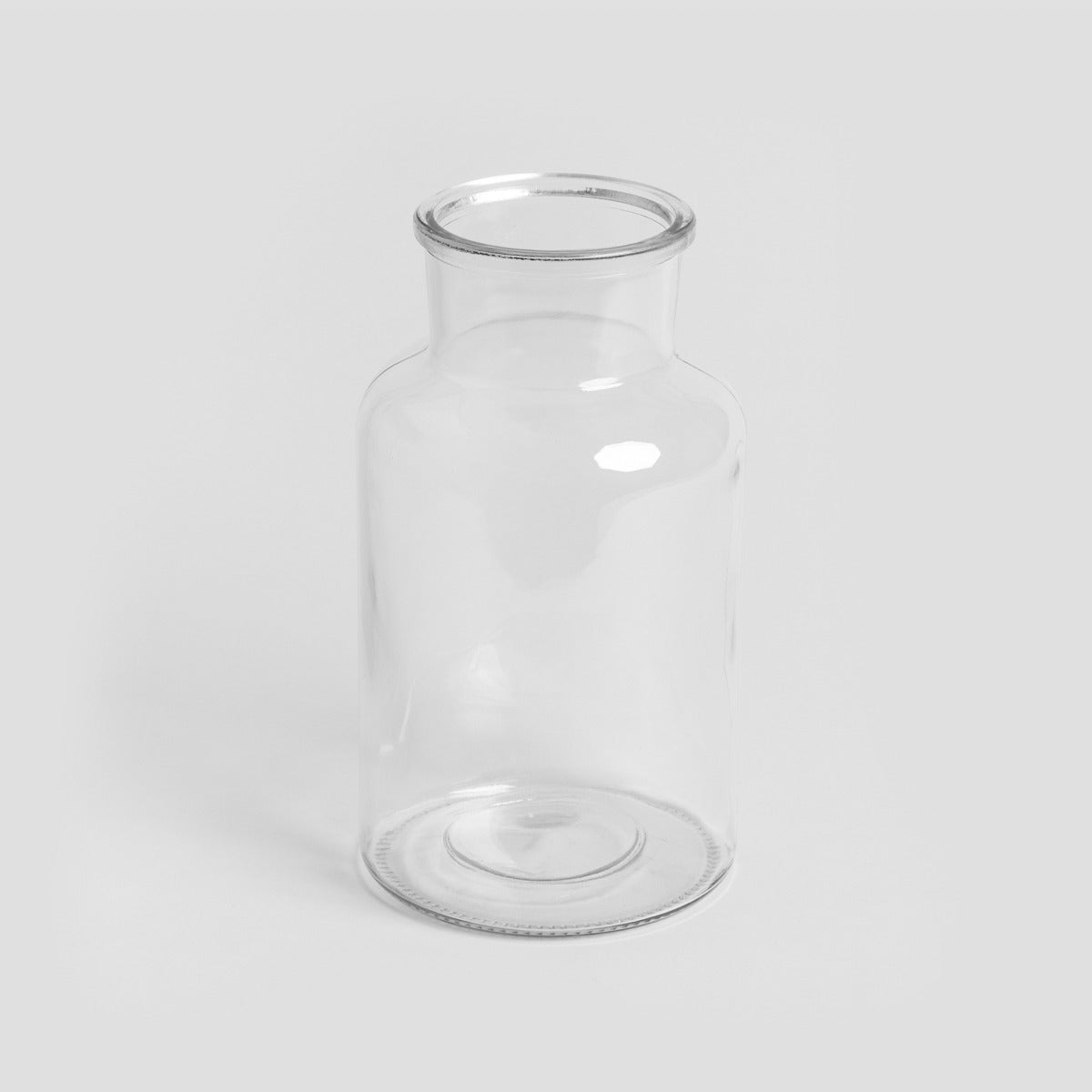 TENNO Transparent Glass Vase 15.5x26.5x15.5cm