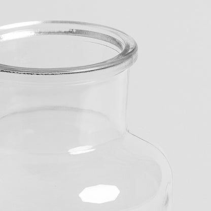 TENNO Transparent Glass Vase 15.5x26.5x15.5cm