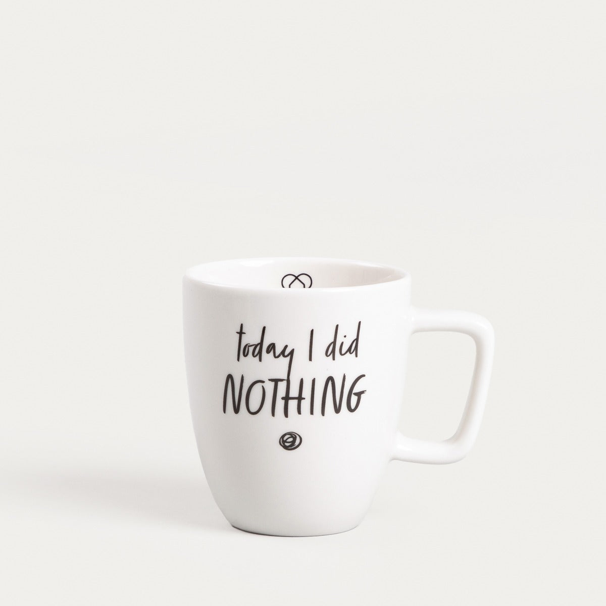 GAVON Ceramic Mug in Cream 0.25L Porcelain Coffee Cup