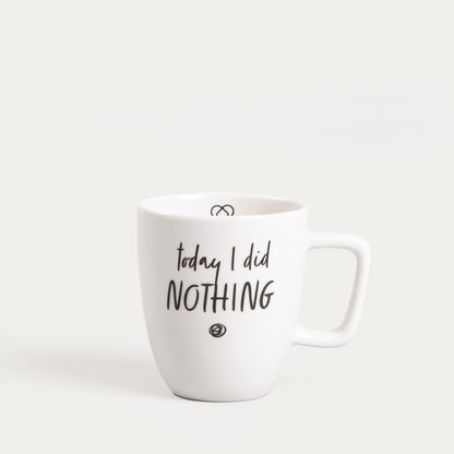 GAVON Ceramic Mug in Cream 0.25L Porcelain Coffee Cup