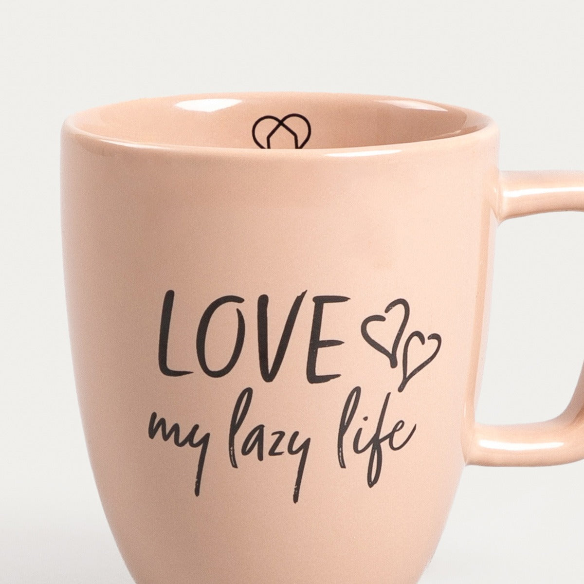 GAVON Love Beige Ceramic Mug 0.25L