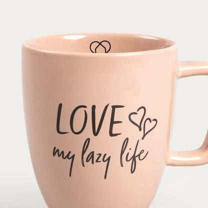 GAVON Love Beige Ceramic Mug 0.25L