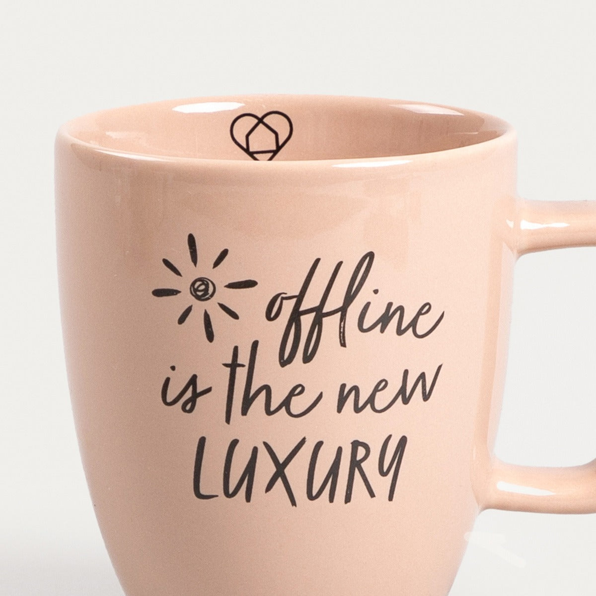 GAVON Luxury Beige Ceramic Mug 0.25L