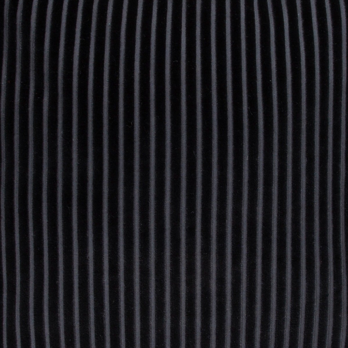 SAMT Black Velour Corduroy Cushion Cover 45x45 cm