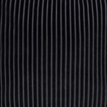 SAMT Black Velour Corduroy Cushion Cover 45x45 cm