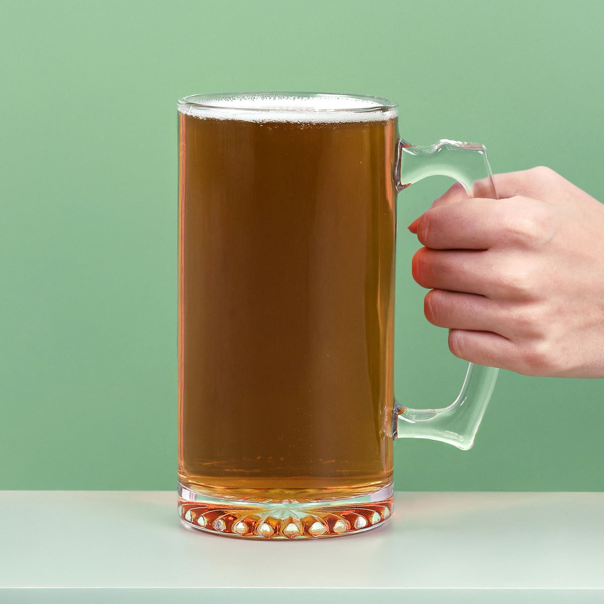 Timor Glass Beer Mug 860ml