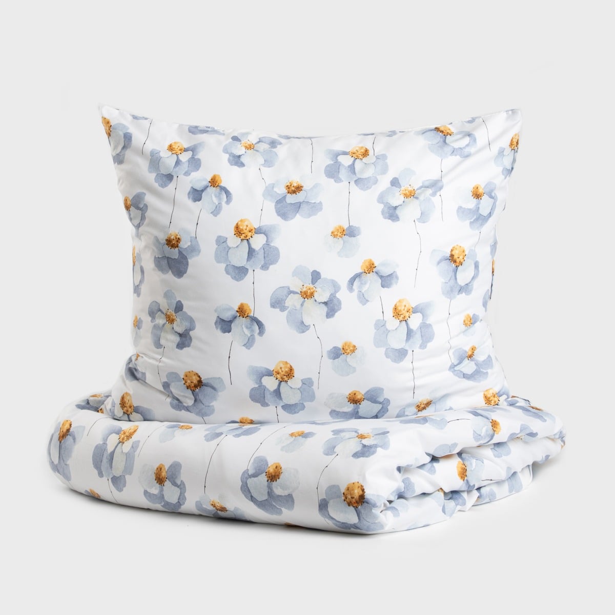 REITA Floral Microfibre Bedding Set 140x200 cm + Pillowcase
