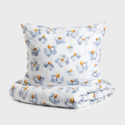 REITA Floral Microfibre Bedding Set 140x200 cm + Pillowcase