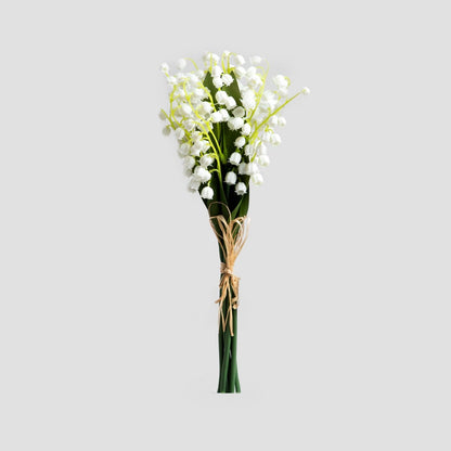 CONVALLIE Lily of the Valley Artificial Flower Bouquet 30 cm