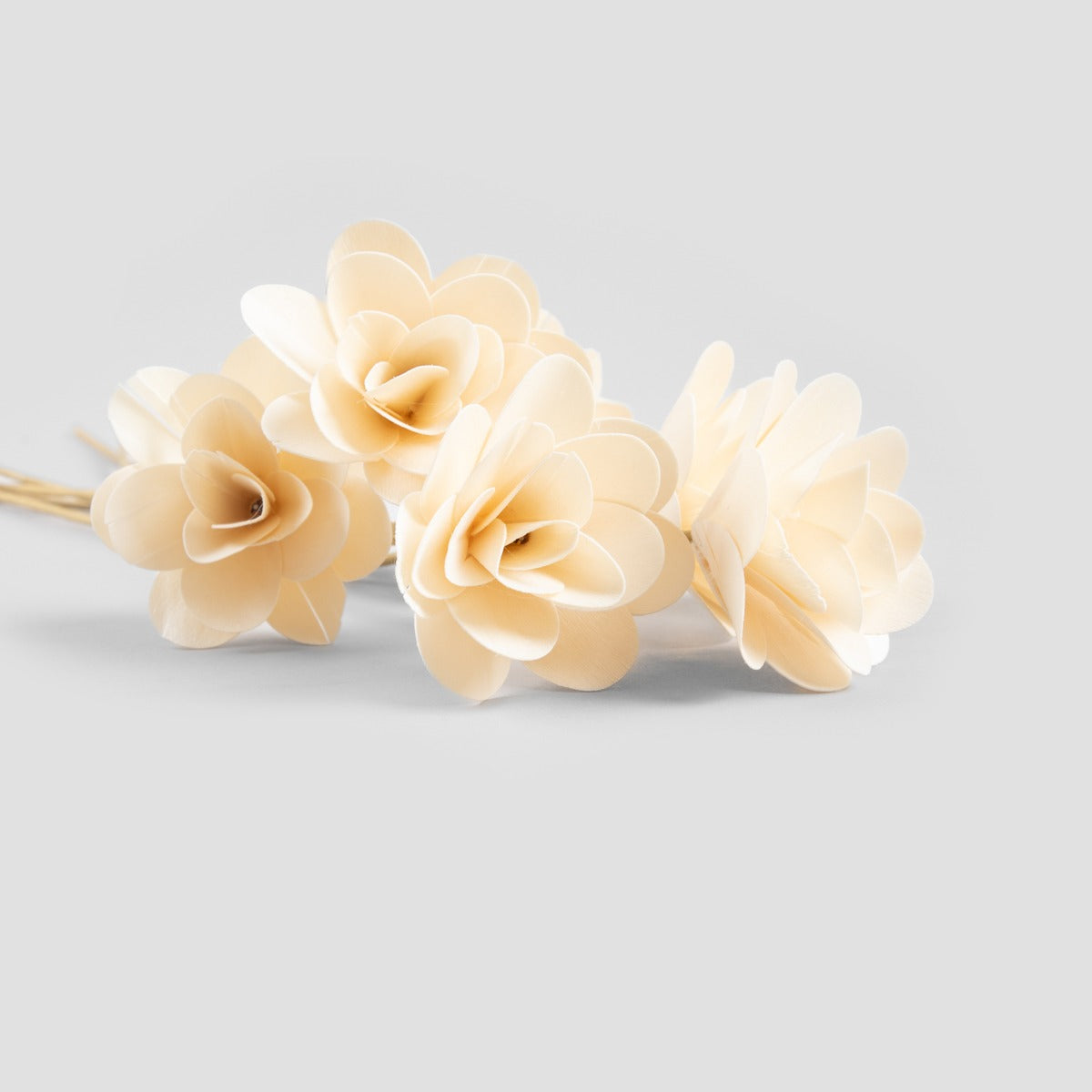 ALBA Wooden Water Lily Flower Bouquet - 50 cm