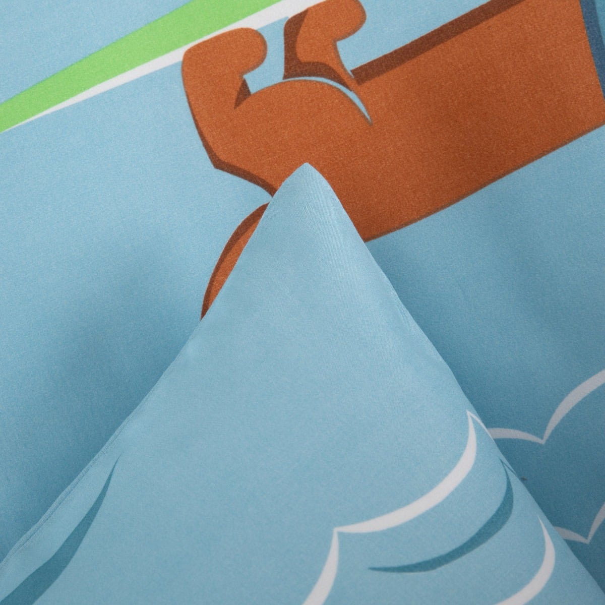 LONGO Microfibre Dachshund Bedding Set 140x200 cm with Pillowcase