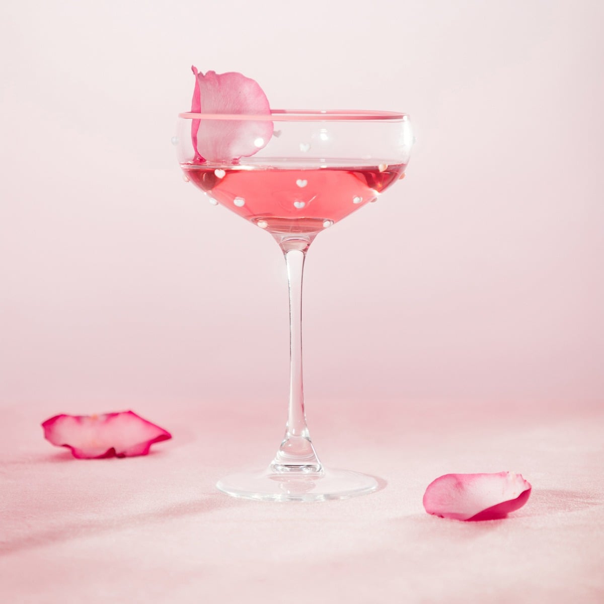 AMANTI Heart Pattern Martini Glass 0.2L