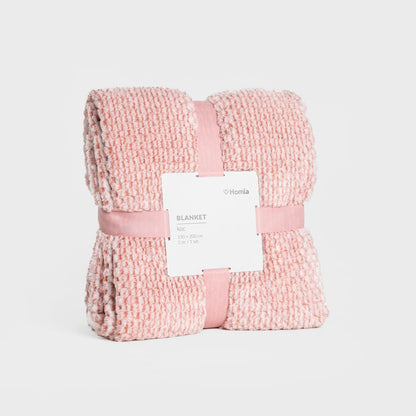 Galen Thick Pink Ombre Blanket 150x200 cm