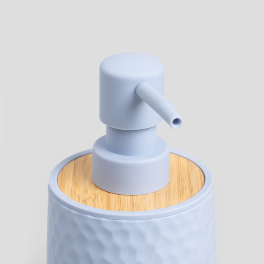 PAMUK Blue Soap Dispenser - Compact Bathroom Accessory