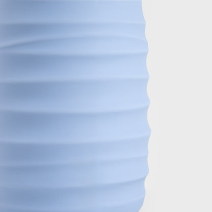 TORUS Embossed Blue Bathroom Mug 8.2x8.2x11 cm