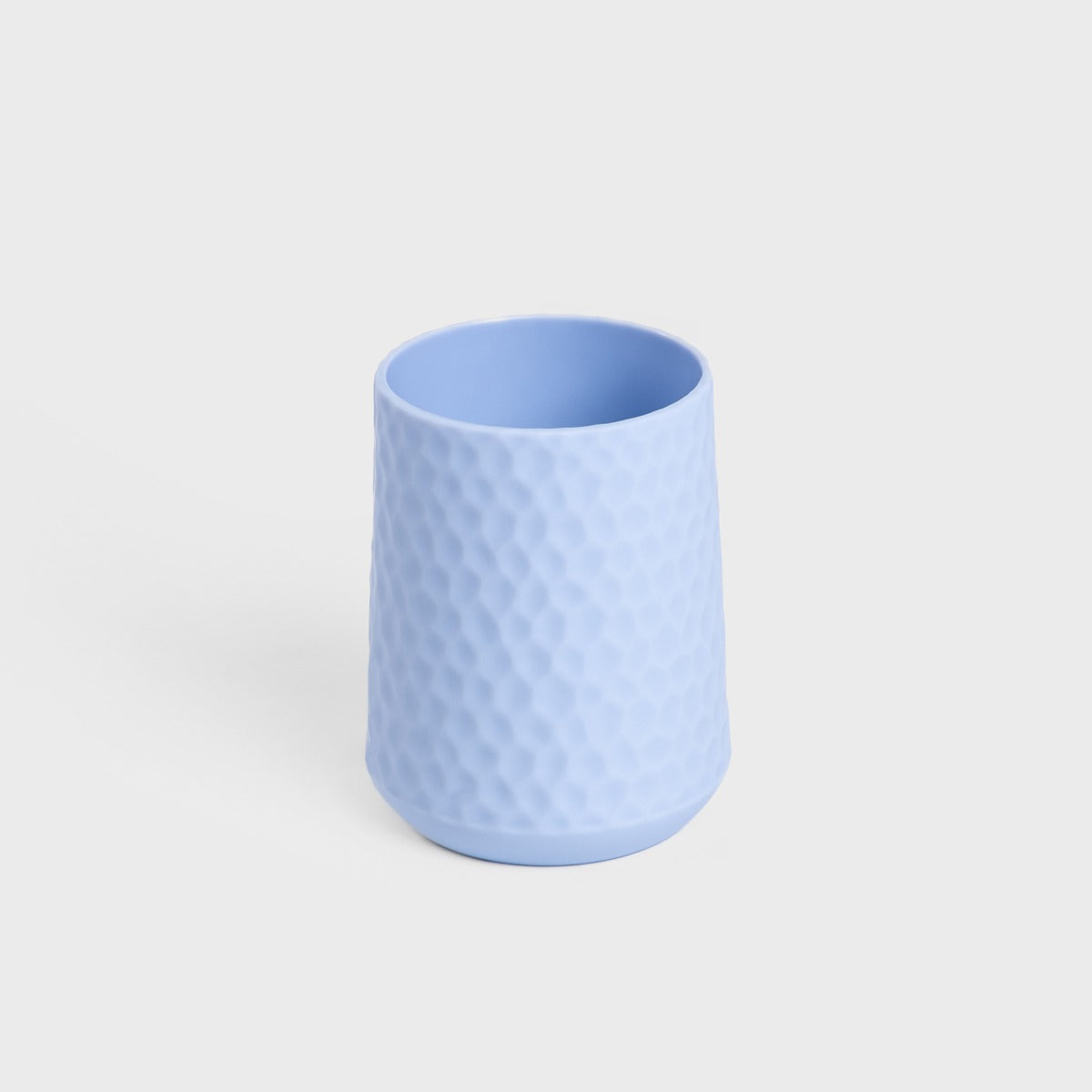 PAMUK Blue Bathroom Mug - Compact Toothbrush Holder