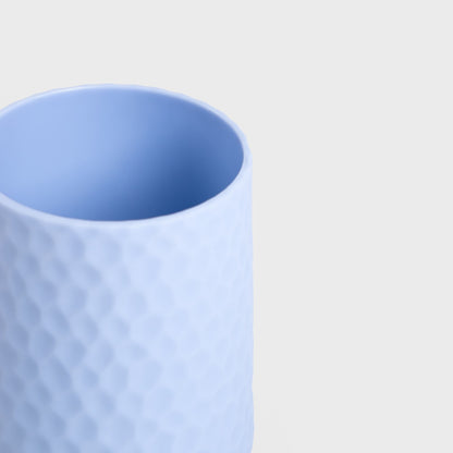PAMUK Blue Bathroom Mug - Compact Toothbrush Holder