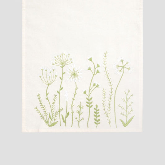 FLEN Embroidered Floral Table Runner 40x160 cm