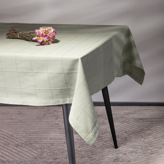 Antep Cotton Pistachio Tablecloth 130x180 cm