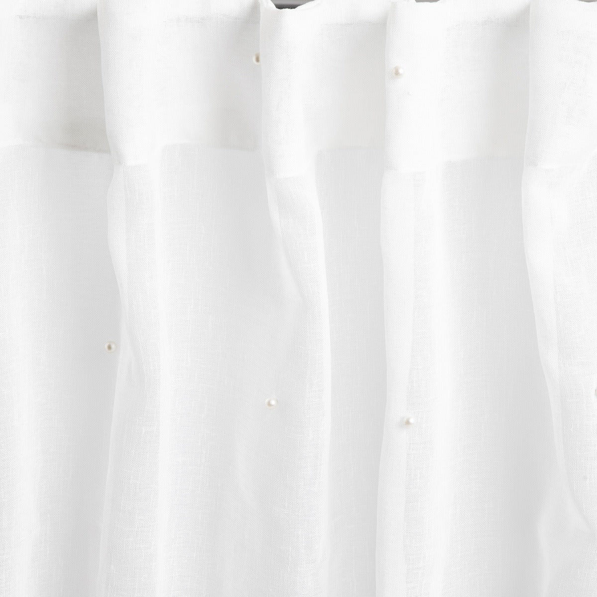 SILA Voile Curtain with Pearls 140x250 cm