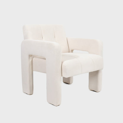 Armchair Pelle Beige 60x44x67 cm