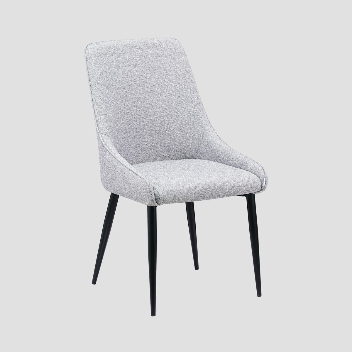 SABOR Grey Chair - Minimalist Design, 52x52x93.5 cm