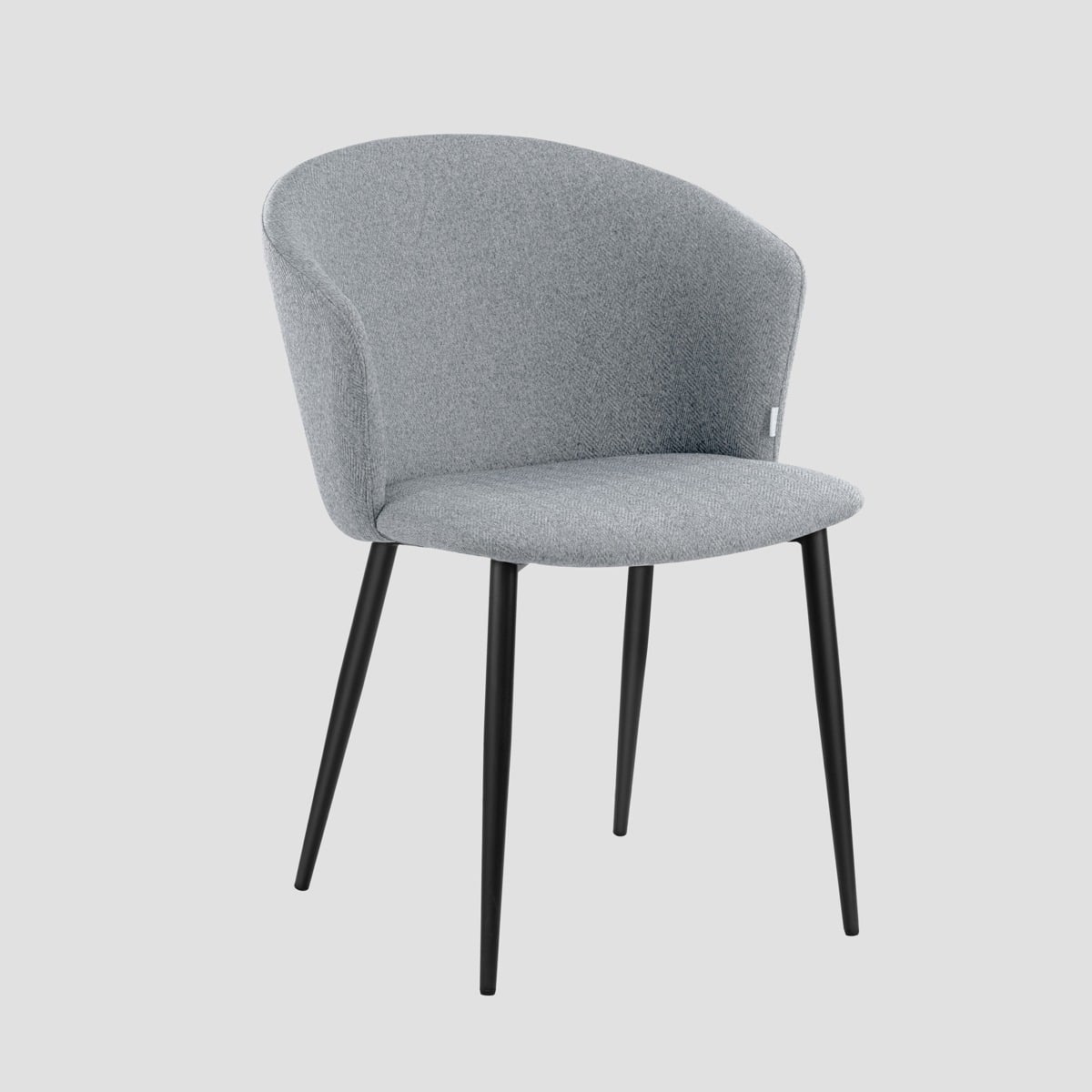 LUJO Dark Grey Chair - Comfortable & Stylish Dining Seating