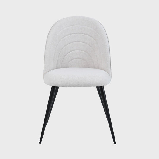 LUDI Beige Chair - Comfortable Seating for Home & Office