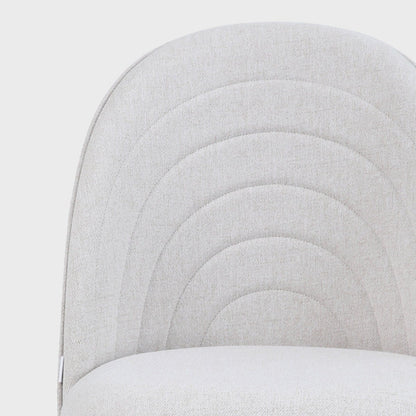 LUDI Beige Chair - Comfortable Seating for Home & Office