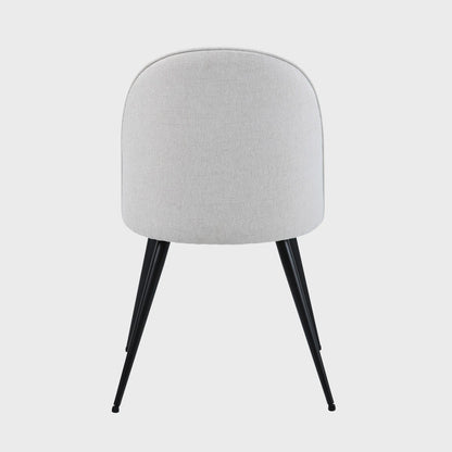 LUDI Beige Chair - Comfortable Seating for Home & Office