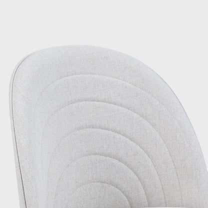 LUDI Beige Chair - Comfortable Seating for Home & Office