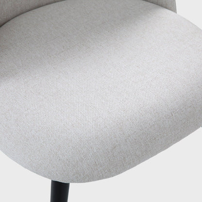 LUDI Beige Chair - Comfortable Seating for Home & Office