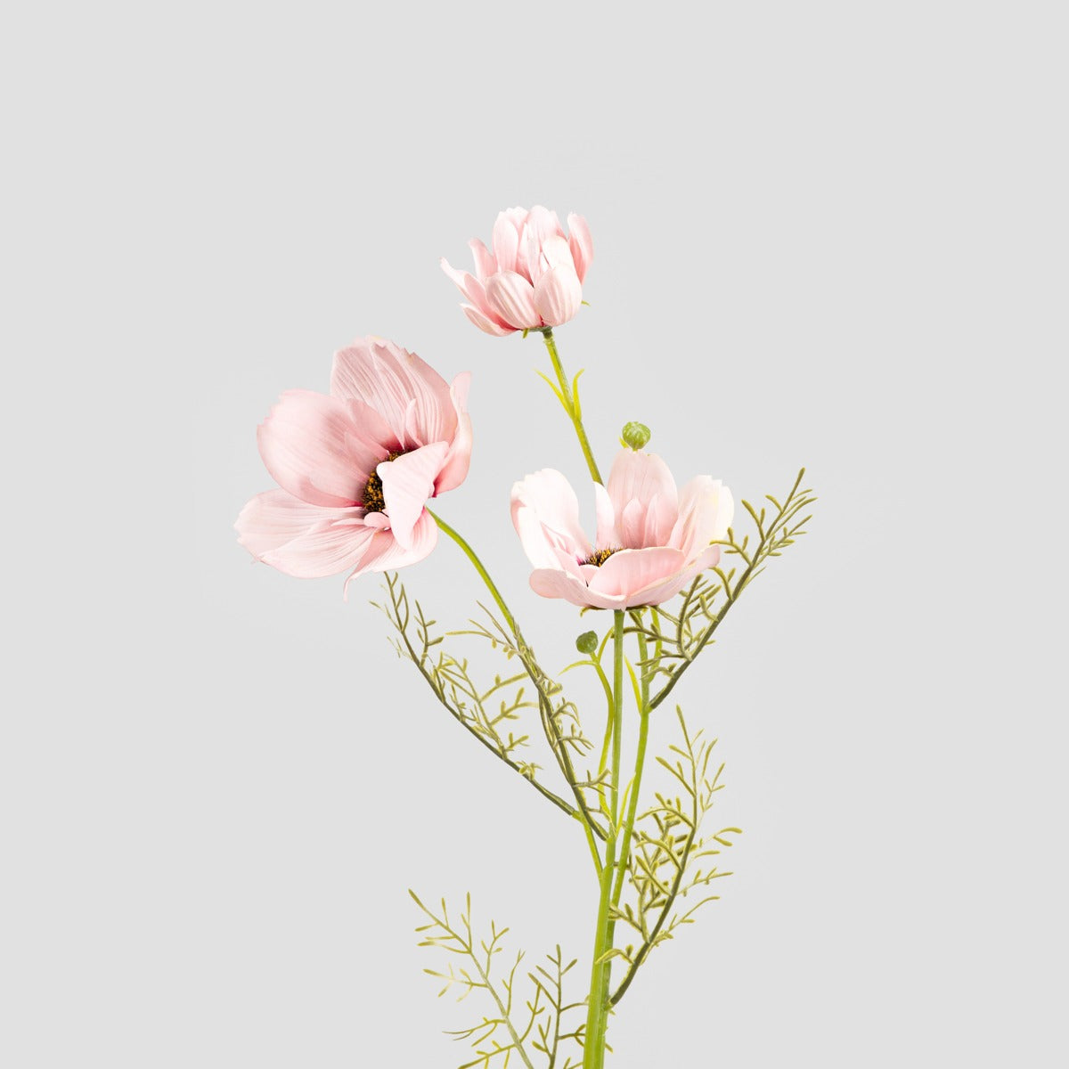 EMRA Pink Poppies Artificial Branch 76 cm
