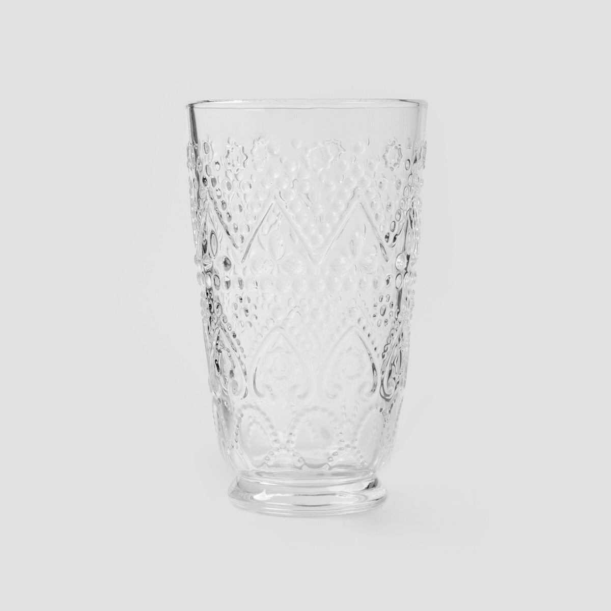 Modello Patterned Tall Glass Mug 0.47L