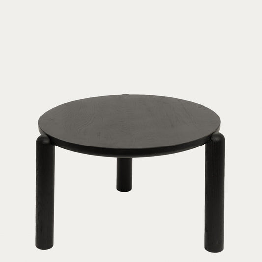 Delicia Black Oak Coffee Table - Solid Wood, Modern Design
