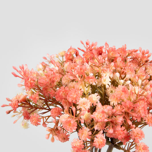 Cladel Artificial Coral Flower Bouquet 30cm