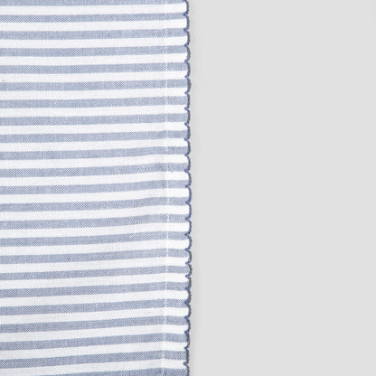 ANDIE Kitchen Cloth Set with Frill and Stripes - 2 Pack
