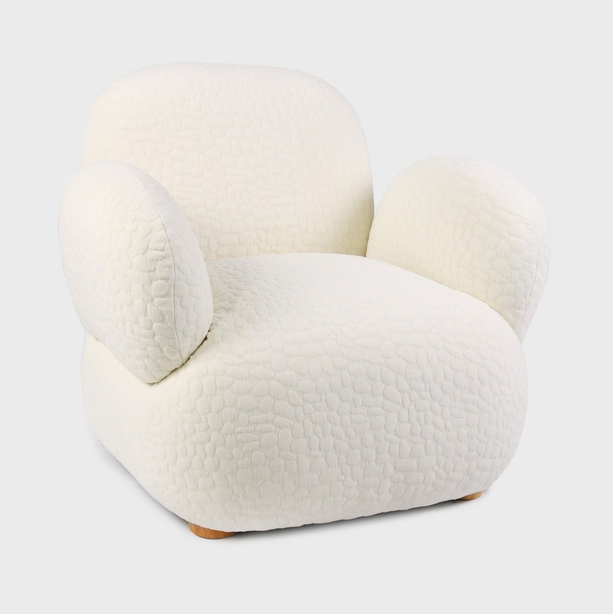 SIESTE Ecru Armchair - Comfortable Upholstered Seating