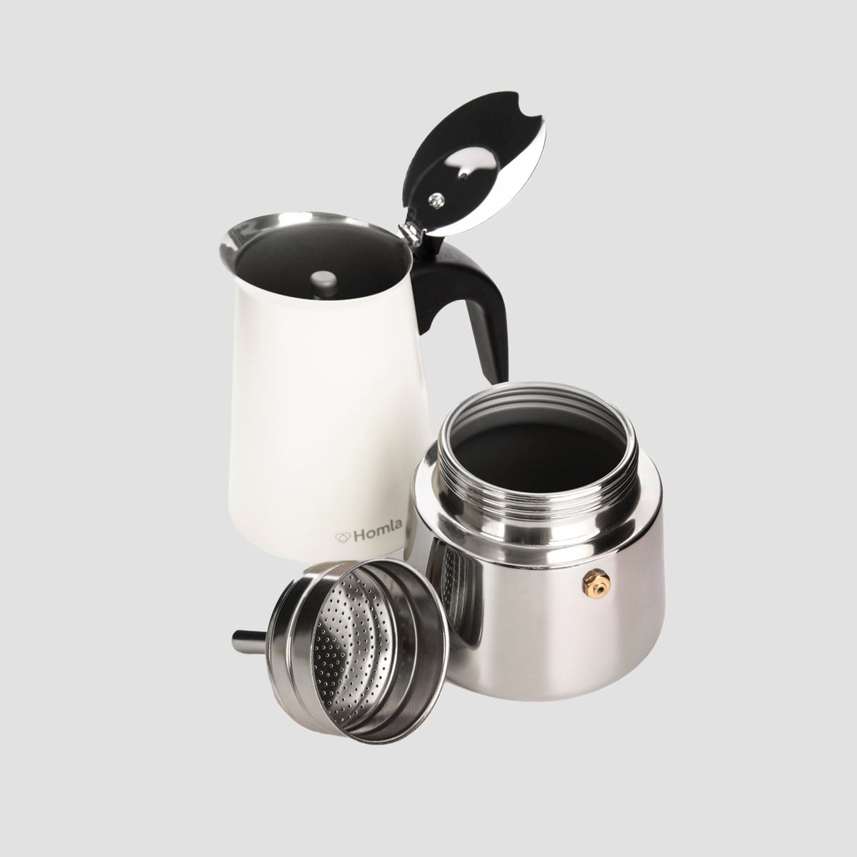 CafĂ© ASTAR MOKKA Cream Pot 6 Cup Coffee Brewer
