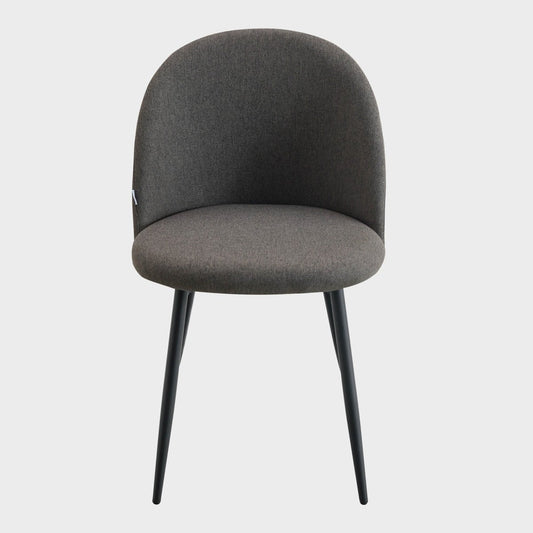 AMPLA Dark Grey Chair 47x56x78 cm - Comfortable & Durable