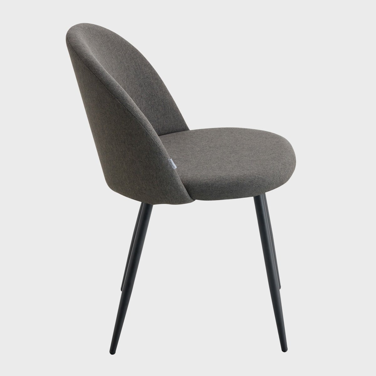 AMPLA Dark Grey Chair 47x56x78 cm - Comfortable & Durable