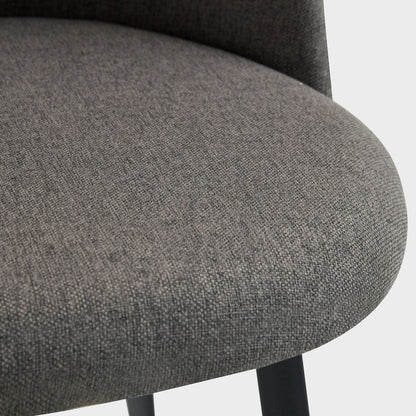 AMPLA Dark Grey Chair 47x56x78 cm - Comfortable & Durable