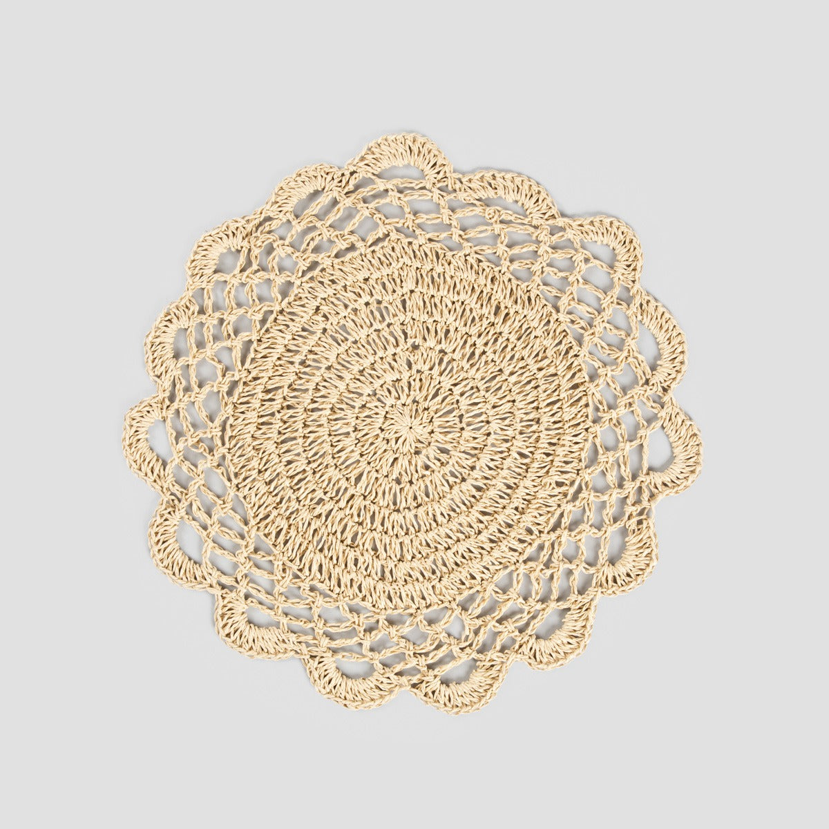 Comillas Lace Ecru Placemat 36cm